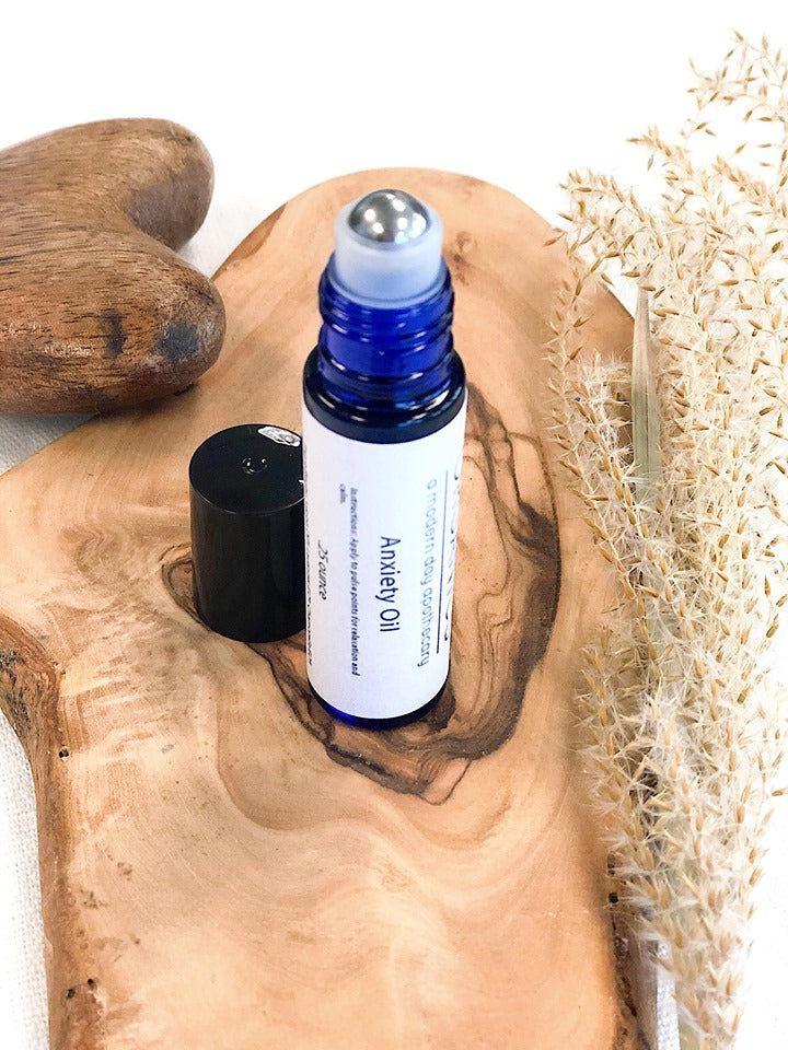 Anxiety Roller Ball / Organic Essential Oils For Anxiety
