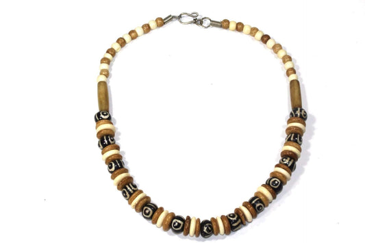 Horn & Bone Tribal Necklace