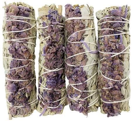 Lavender + White Sage Smudge Sticks