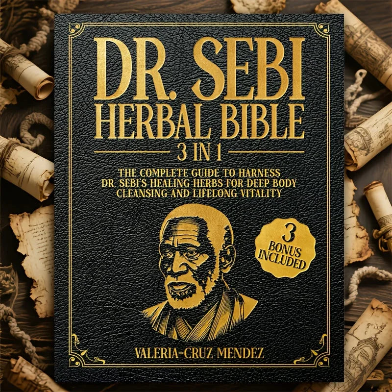 Dr. Sebi Herbal Bible 3-in-1: Detoxify and Cleanse Your Body