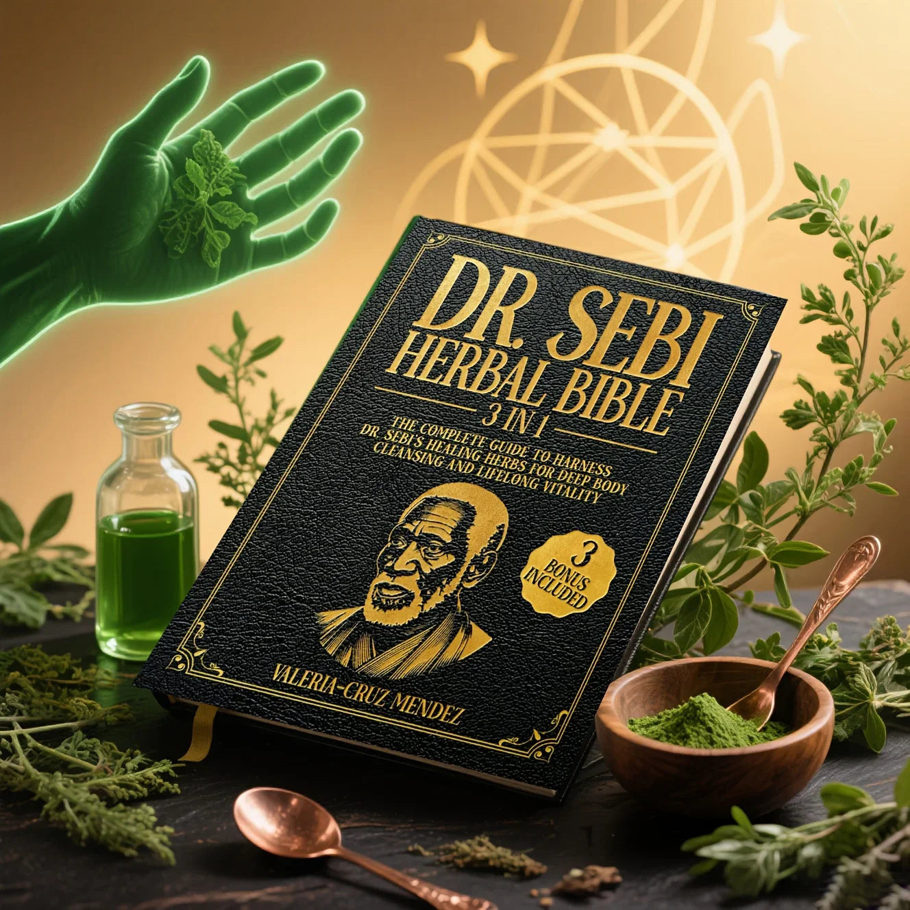 Dr. Sebi Herbal Bible 3-in-1: Detoxify and Cleanse Your Body