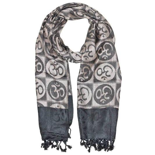 Om Meditation Handwoven Scarf