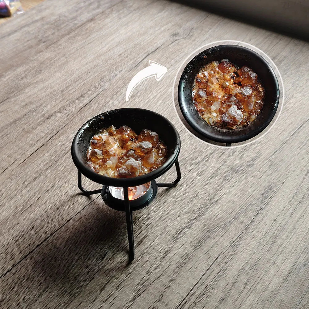 Frankincense Resin + Incense Burner Kit