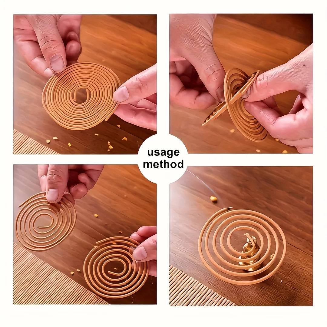 Premium High-Quality Coffee Coil Incense