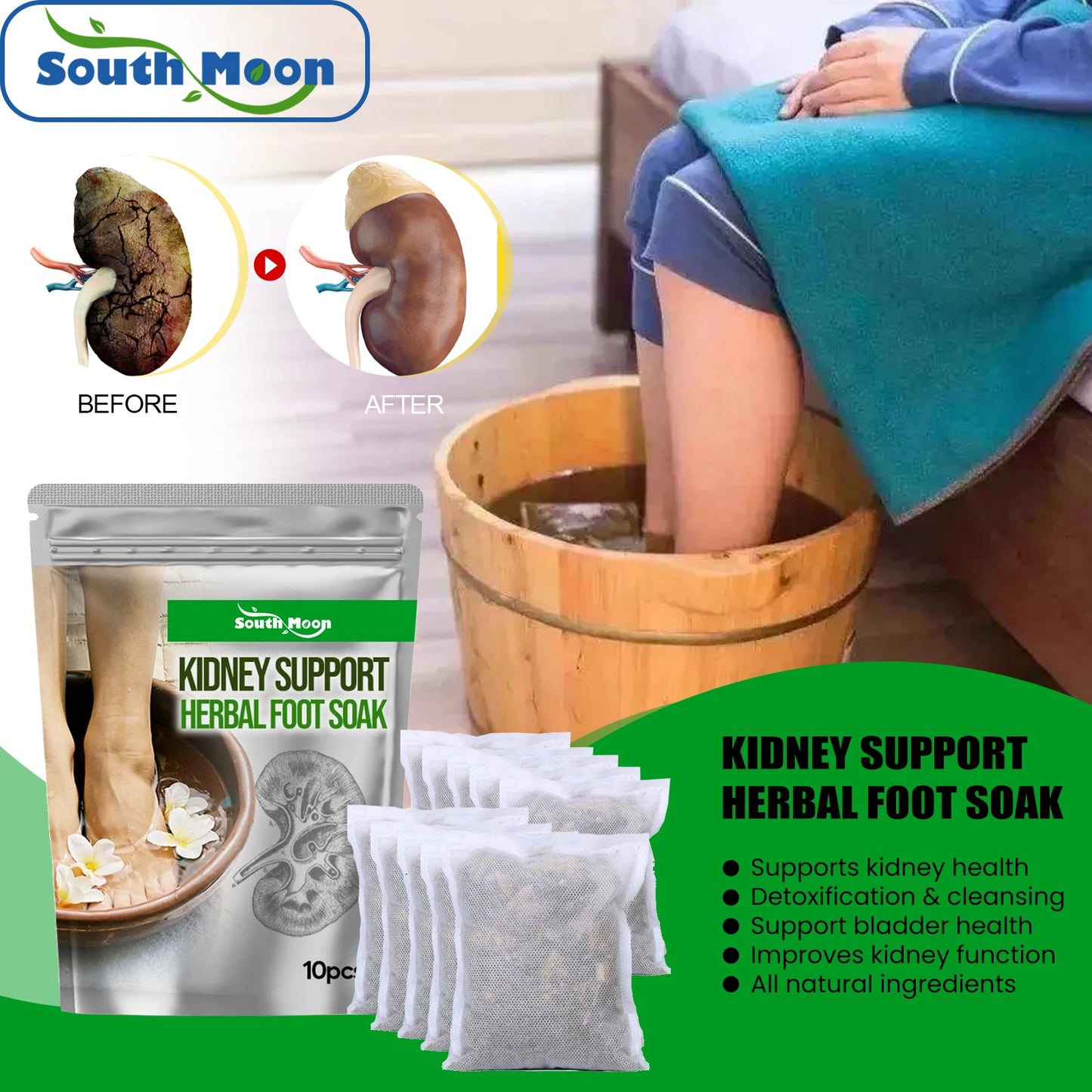 Kidney Support Herbal Foot Soak