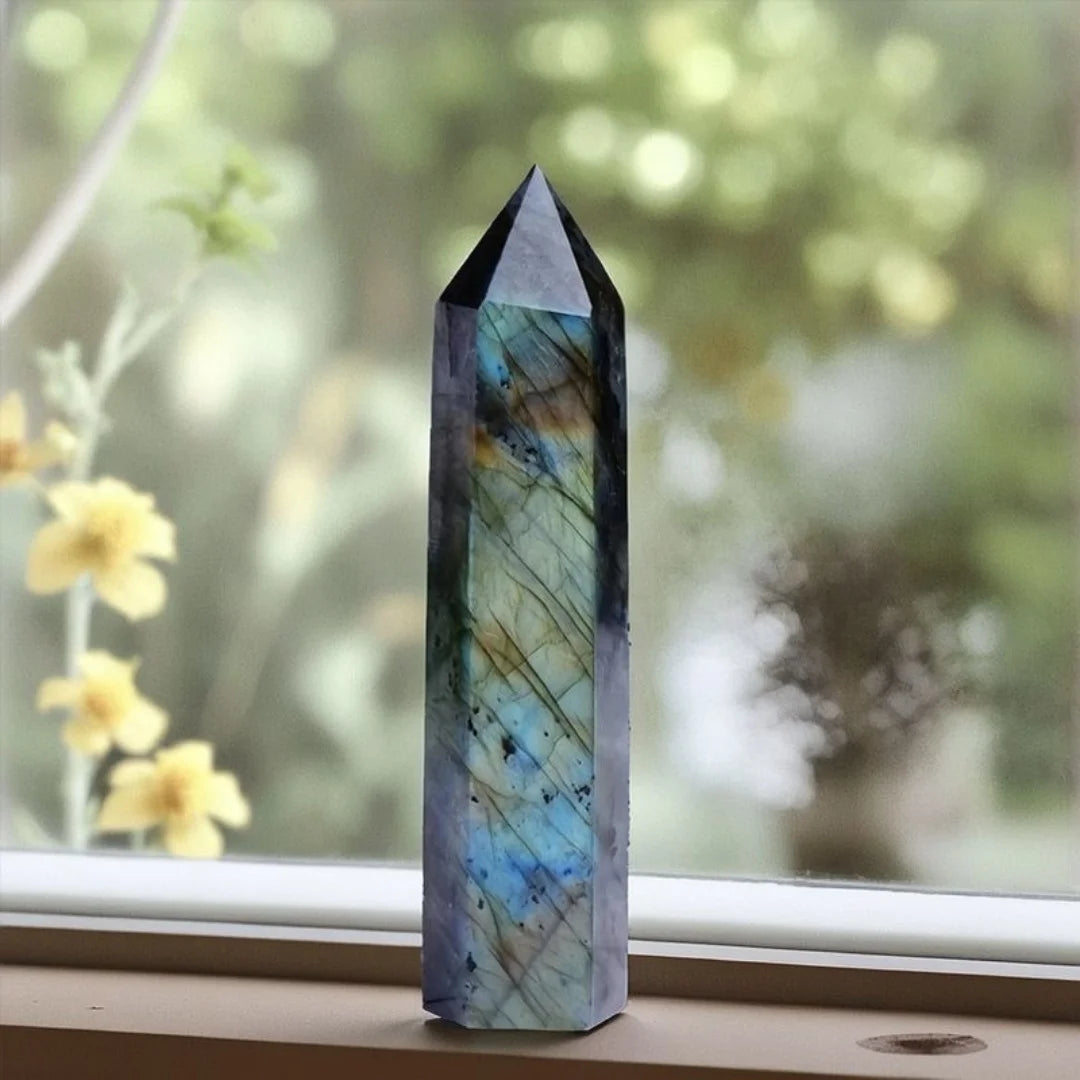 Natural Labradorite Point