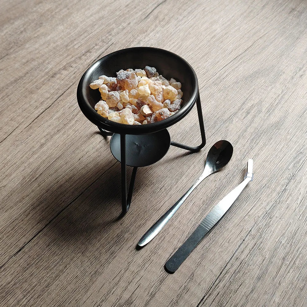 Frankincense Resin + Incense Burner Kit