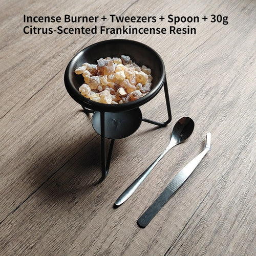Frankincense Resin + Incense Burner Kit
