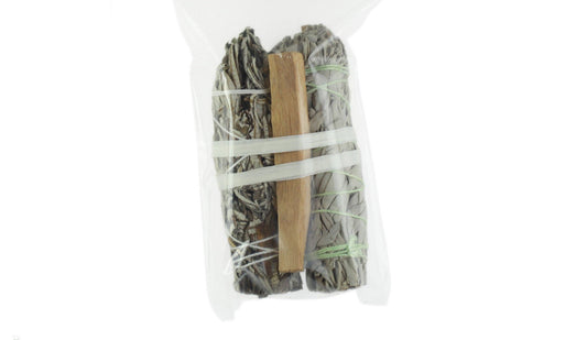 Smudging Kit - (Includes Palo Santo, White Sage, and Yerba Santa)