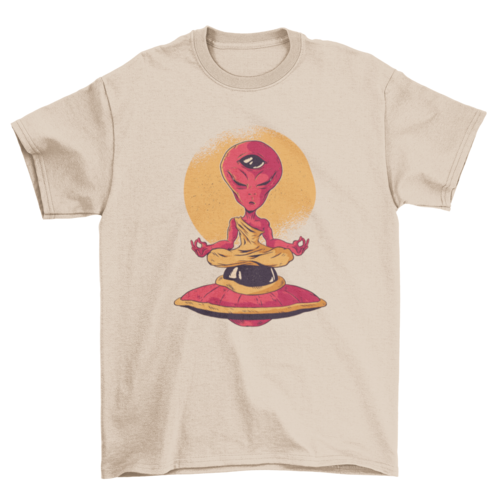 Alien Monk 3rd Eye T-Shirt