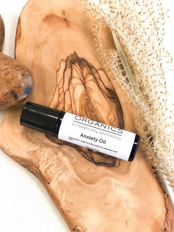 Anxiety Roller Ball / Organic Essential Oils For Anxiety