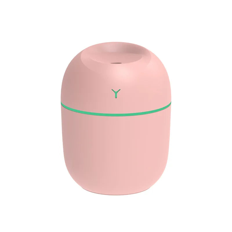 Portable Ultrasonic Humidifier Essential Oil Diffuser with LED Light