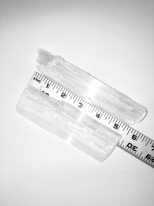 Selenite Healing Crystal - 4"
